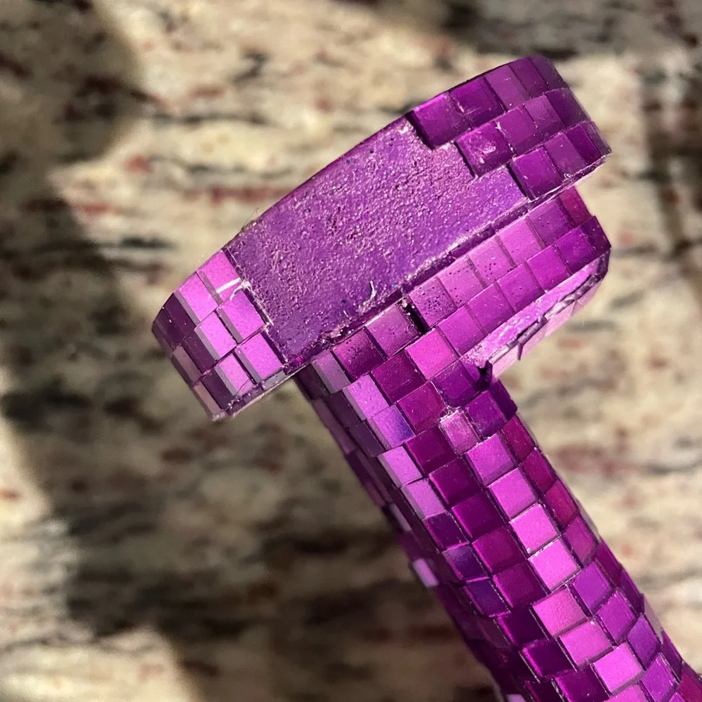 Purple Mirrored Nutcracker - Picture 6 of 6